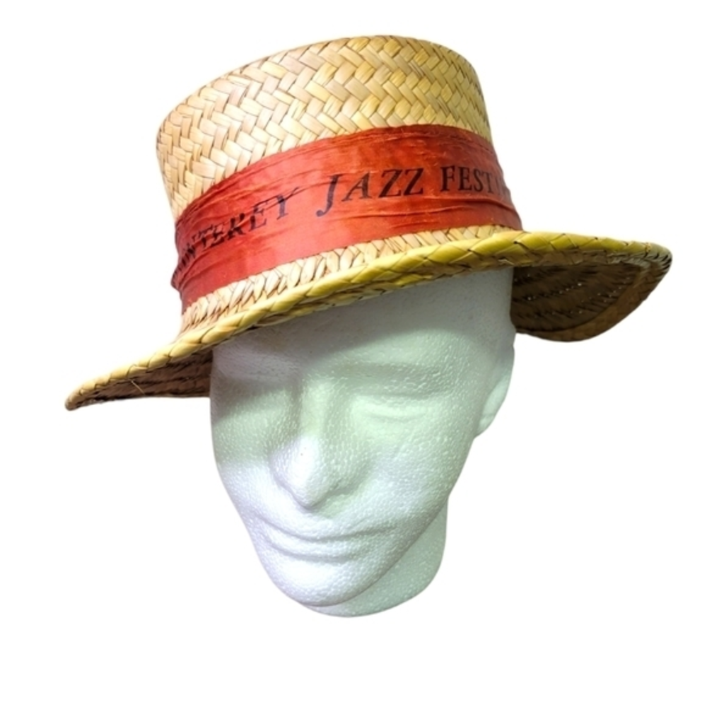 Monterey Jazz Festival Straw Hat sz M - Picture 1 of 10